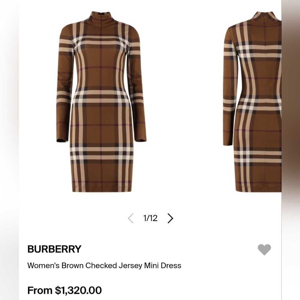 Burberry dress